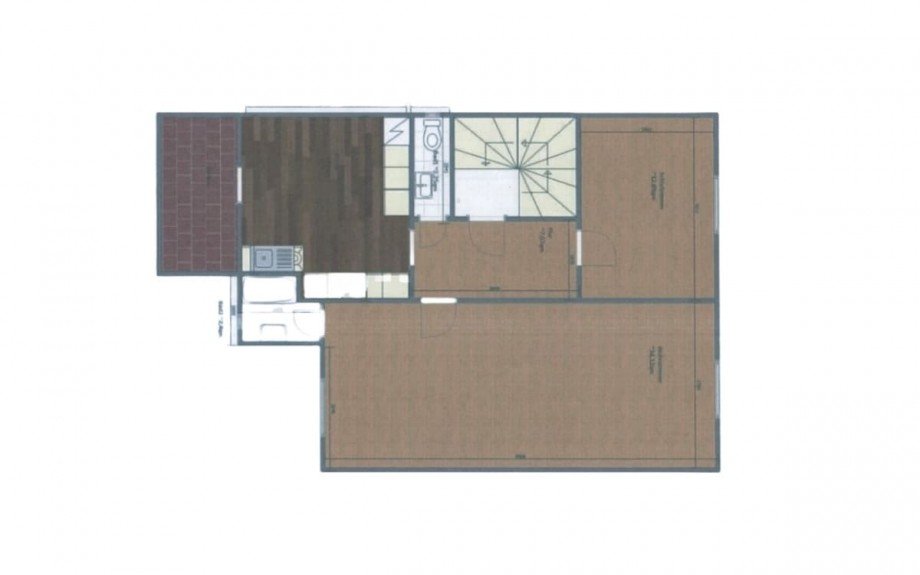 Grundriss - B Etagenwohnung Langen